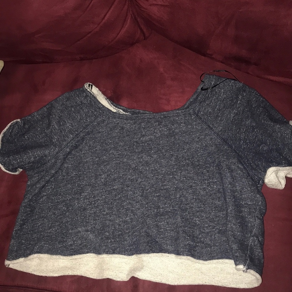 Sweater crop top